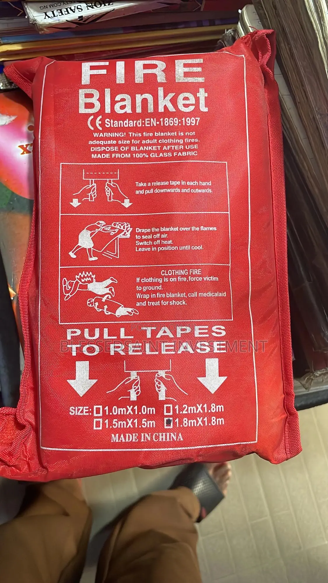 Fire Blanket 6by6