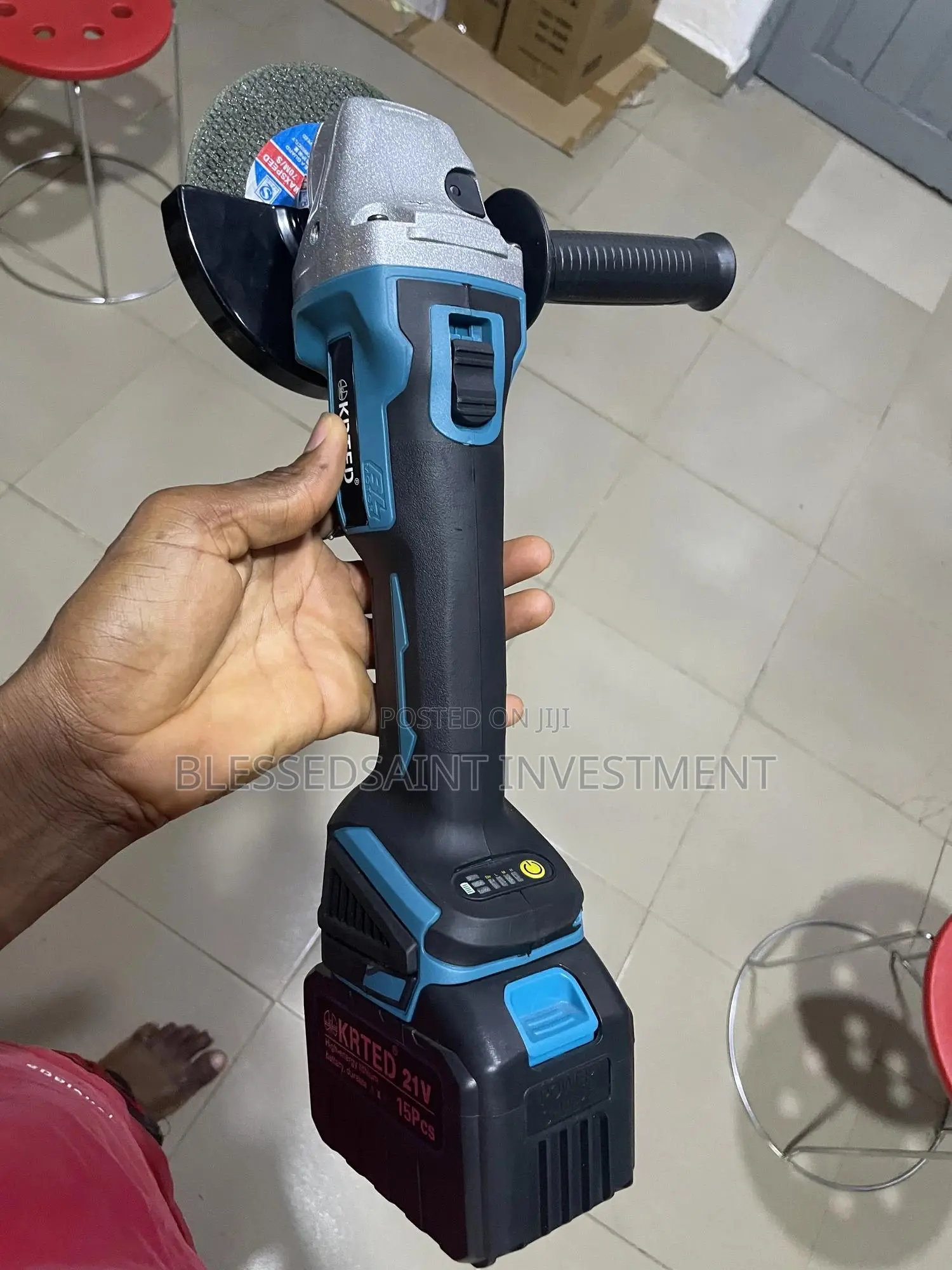 Krted Battery Grinder 21volts