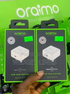 Photo - Oraimo 20w iPhone Charger