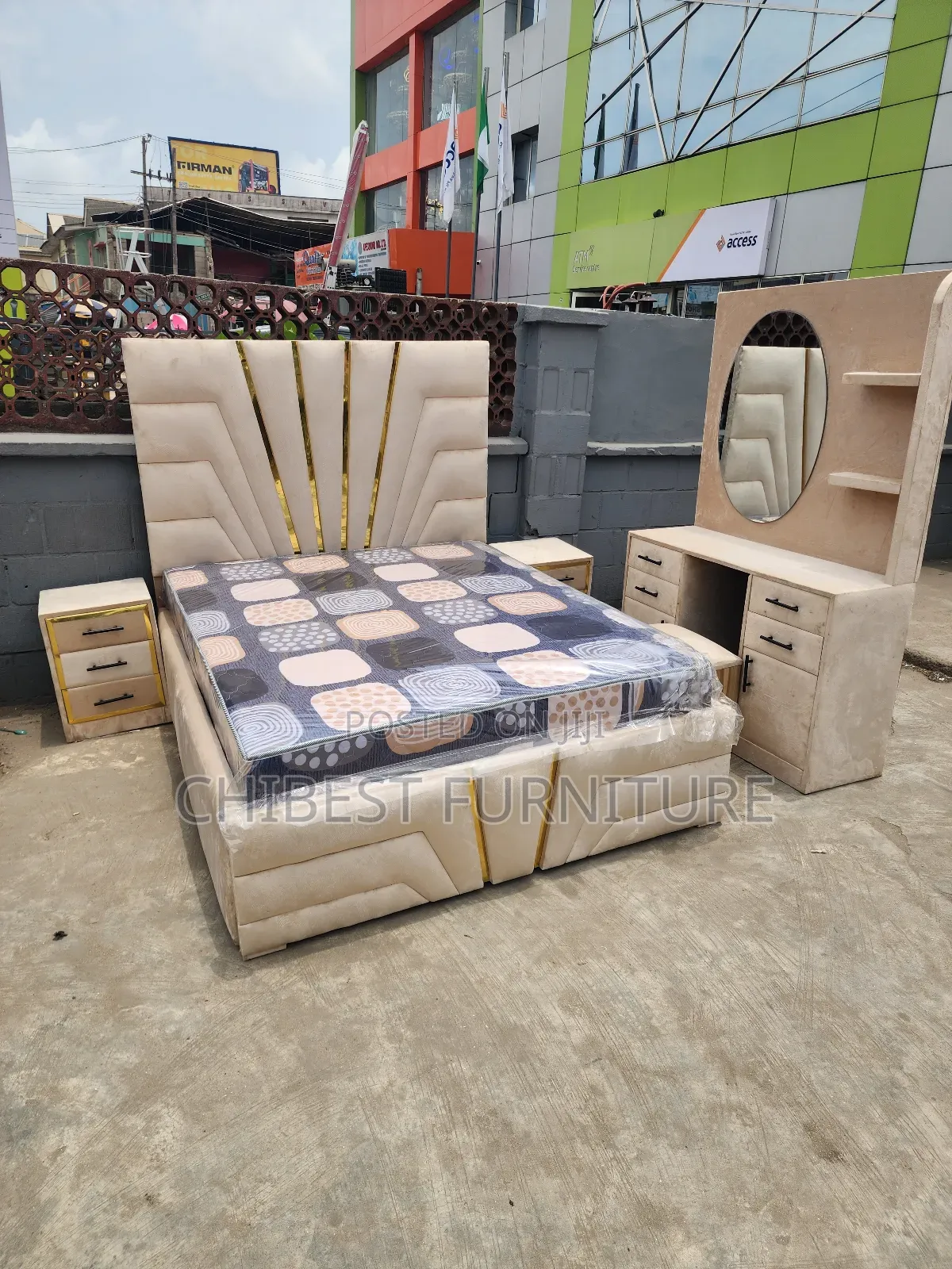 Standard 5ftby6ft Tall Complete Set of Bed.