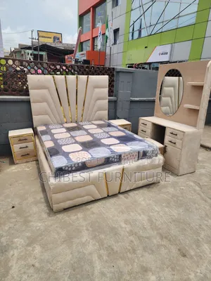 Standard 5ftby6ft Tall Complete Set of Bed.