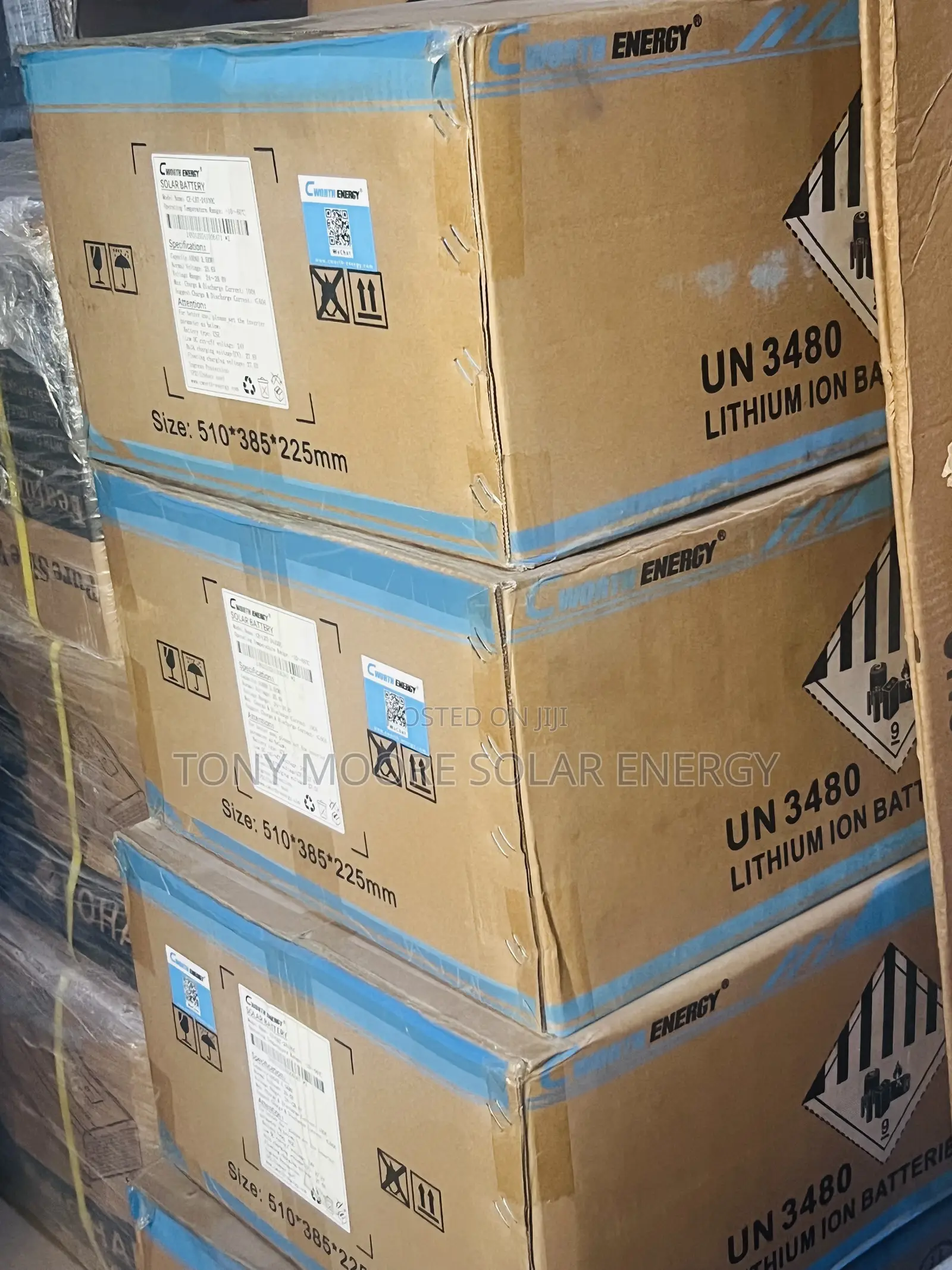 2.5kwh 24v Cworth Lithium Battery