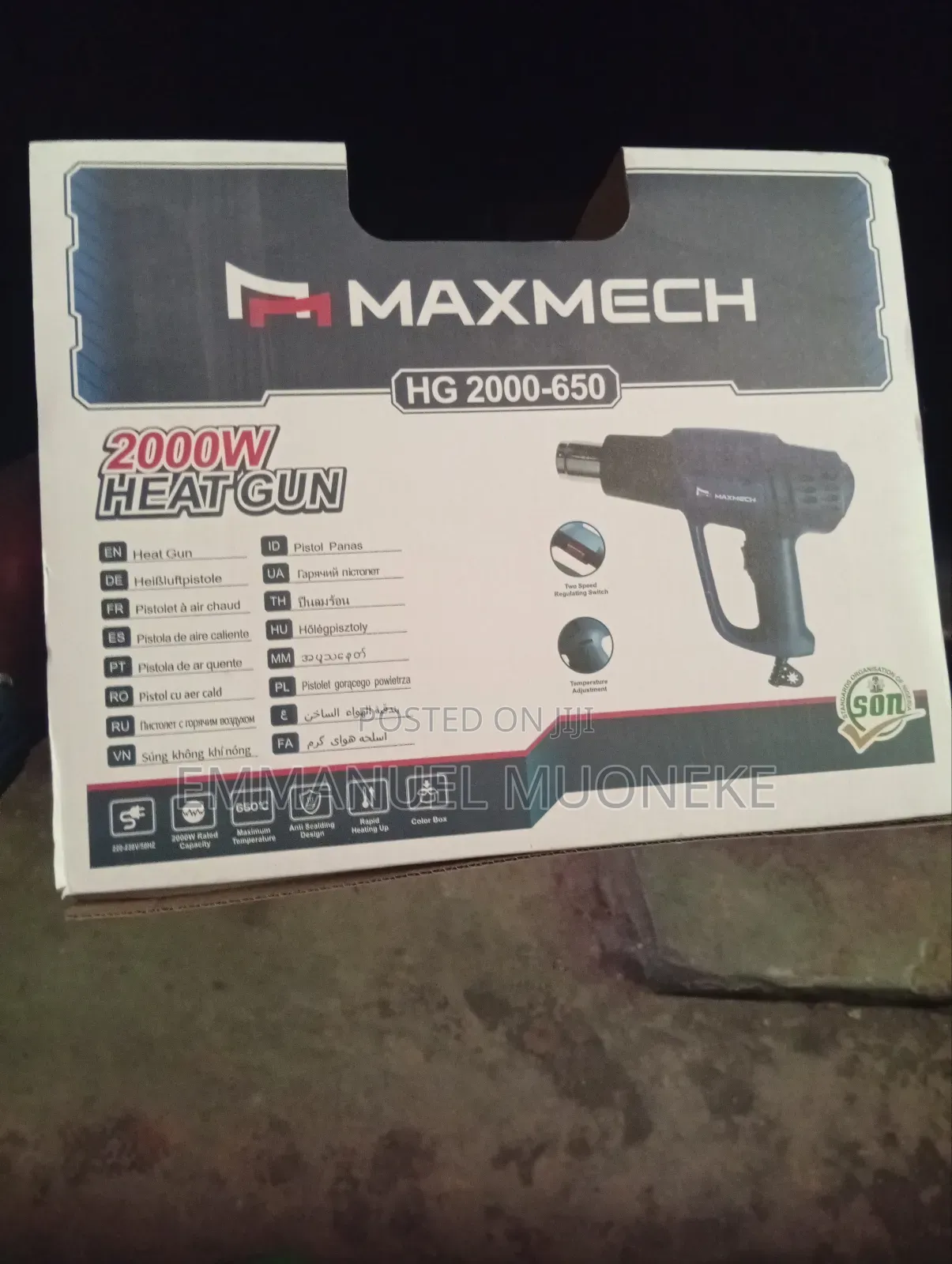 Original Maxmech Heat Gun