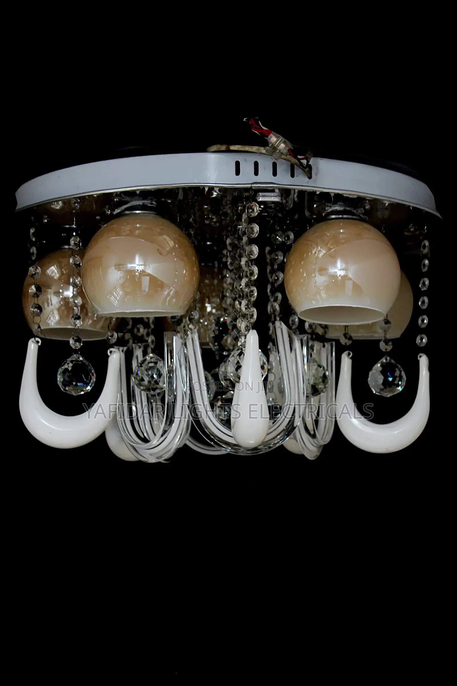 Led Crystal Ceiling Light