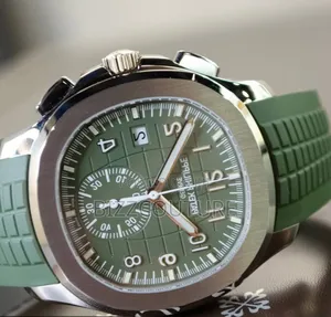 Original Patek Philippe Green Rubber Strap Watch