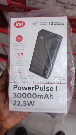 Itel 30,000 Mah Powerbank