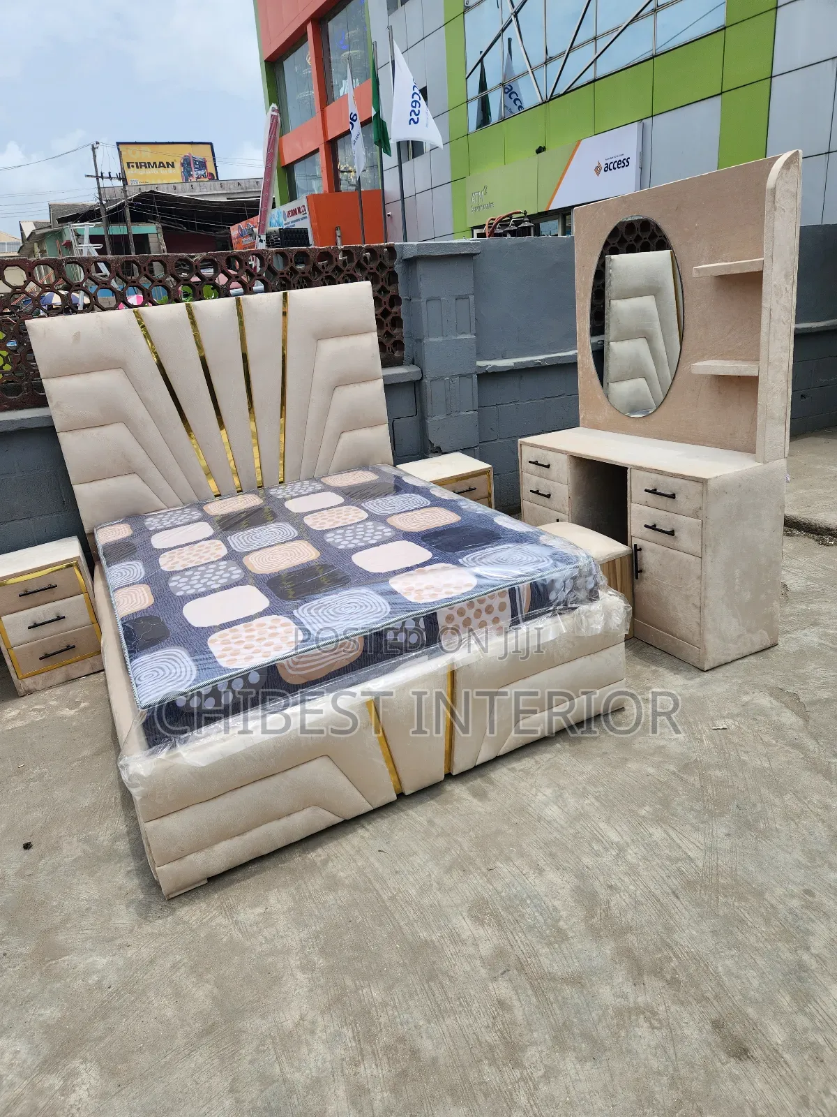 Luxury Complete Set of 5by6 Bed Frame