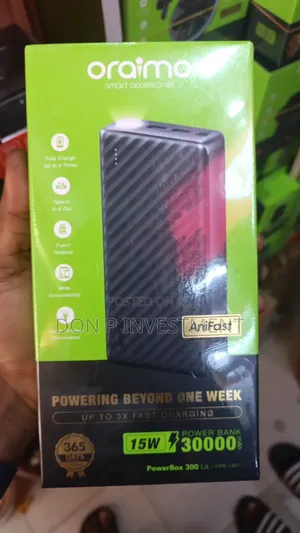 Oraimo 30,000 Mah Powerbank