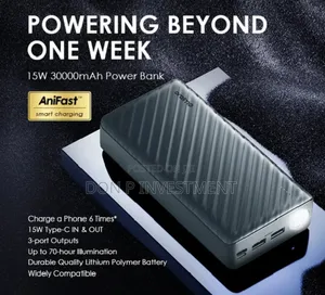 Oraimo 30,000 Mah Powerbank