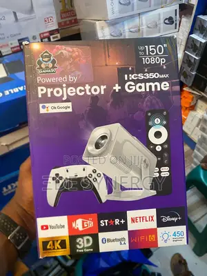  Smart Gaming Projector + Netflix
