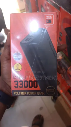 New Age 33,000 Mah Powerbank