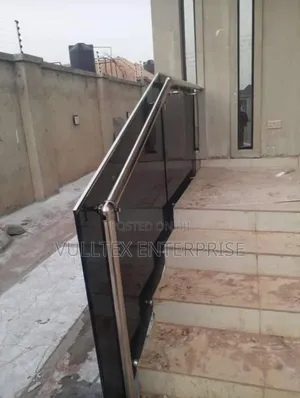 Ideal Front Entrance Glass Rail