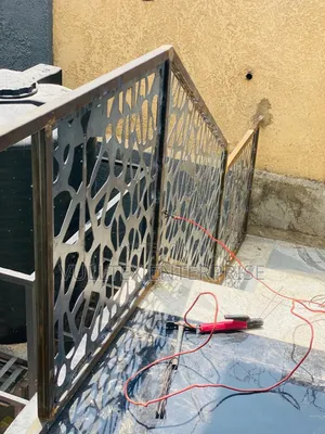 K Laser. Cut. Staircase Rail