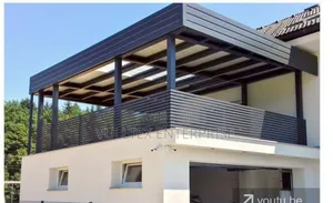 Rooftop Pergola/Balcony Iron Rail