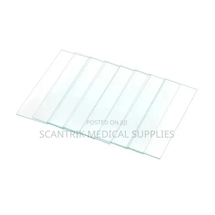 Clear Glass Microscope Slide