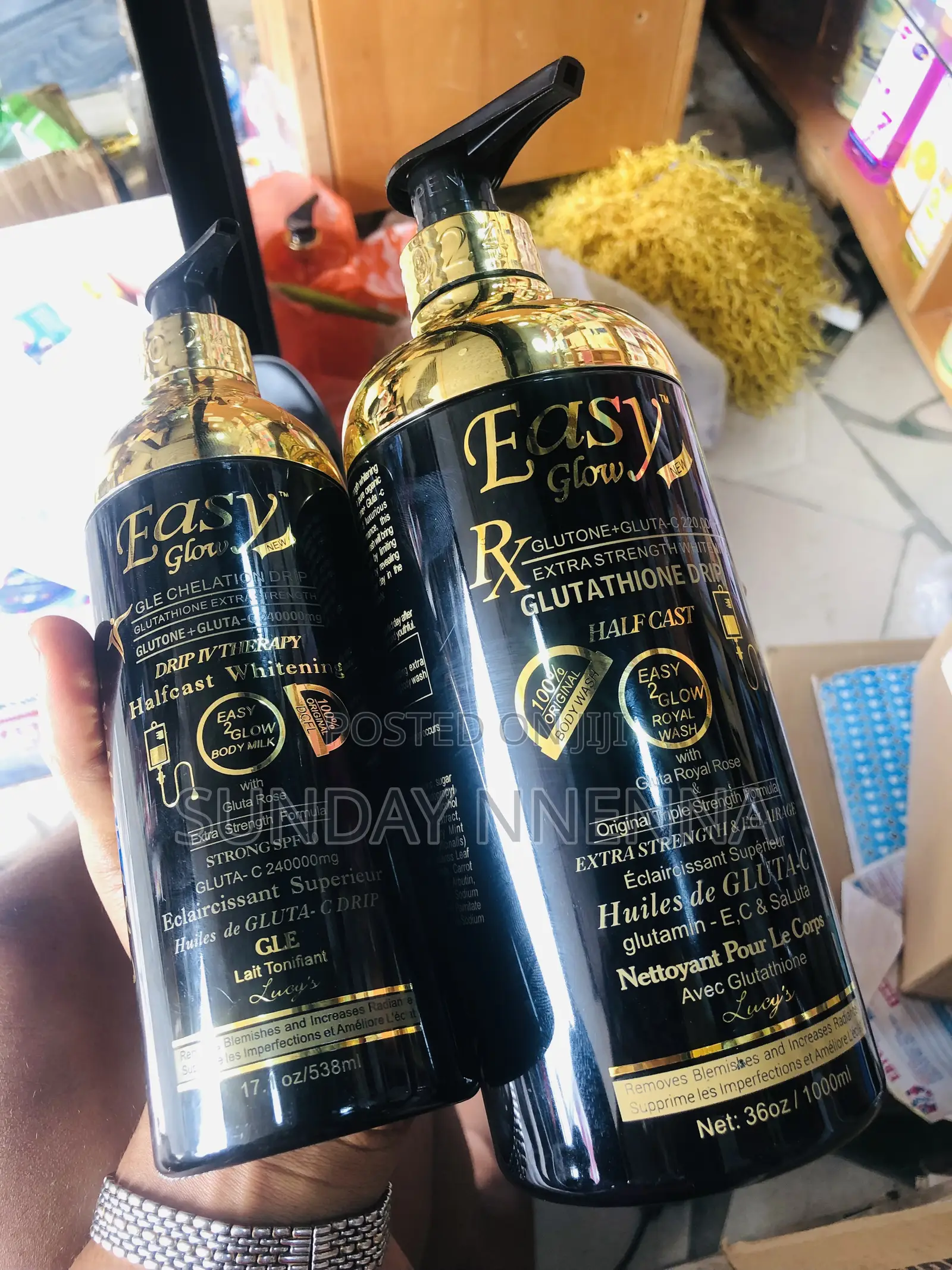 Easy Glow Extra Strength Half Caste Set