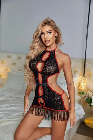 Sexy Bow Erotic Backless Lingerie