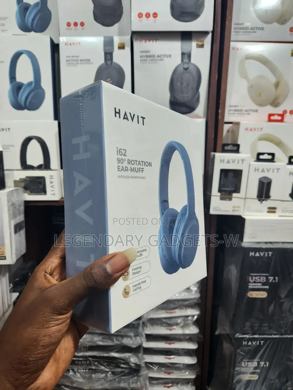 Havit I62 90° Rotational Ear-Muff