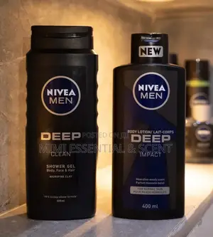 Photo - Nivea Men Shower Gel Body Lotion.
