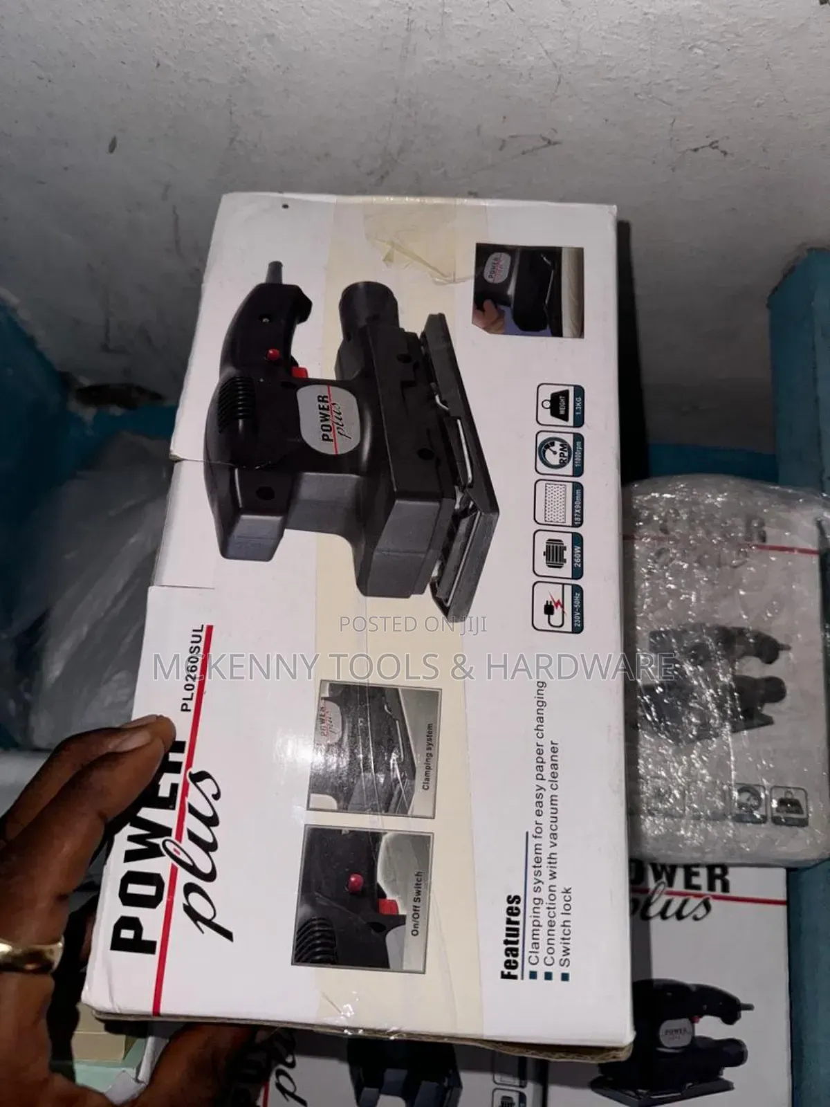Power Plus Sander Machine