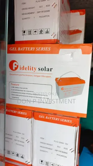 120ah 12v Felicity Gel Inverter Solar Battery Series