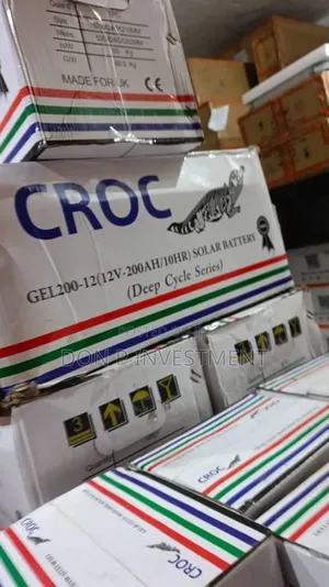 Croc Gel 200ah (12v) Solar Battery