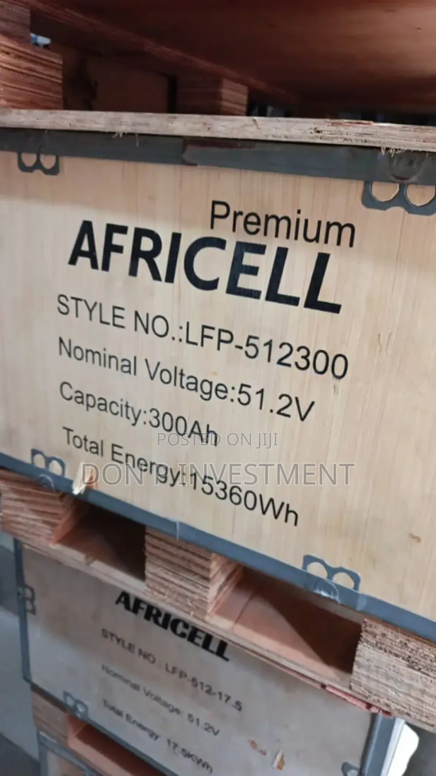 Africell Lithium Battery 17kwh