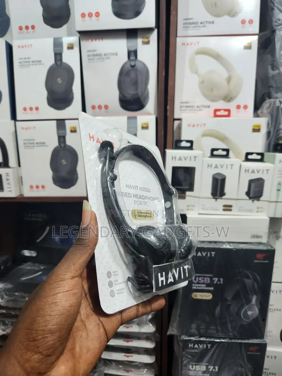 Havit H232 Wired Headphone for Pc