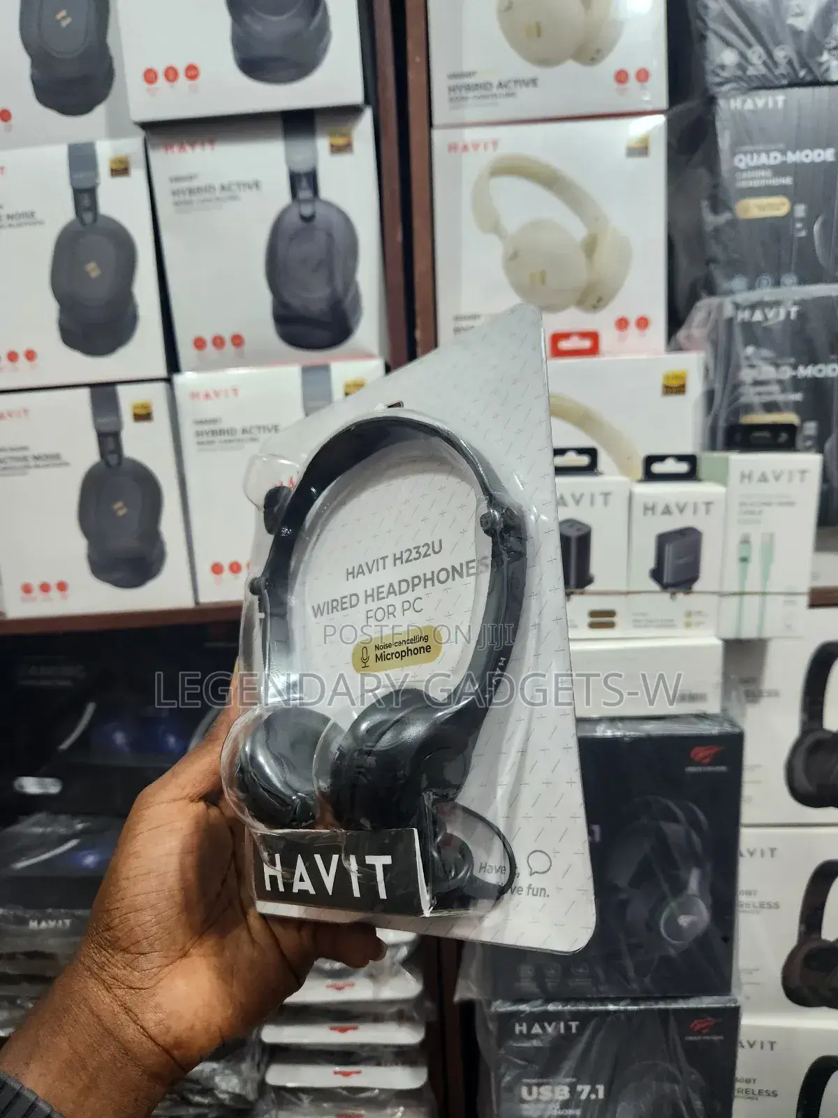 Havit H232 Wired Headphone for Pc
