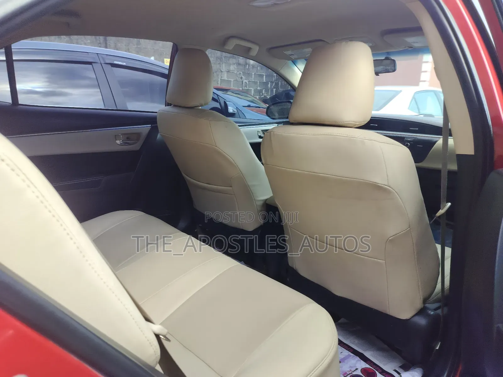Toyota Corolla 2016 Red