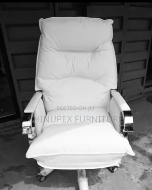 White Executive Chair High Comfy Good Quality