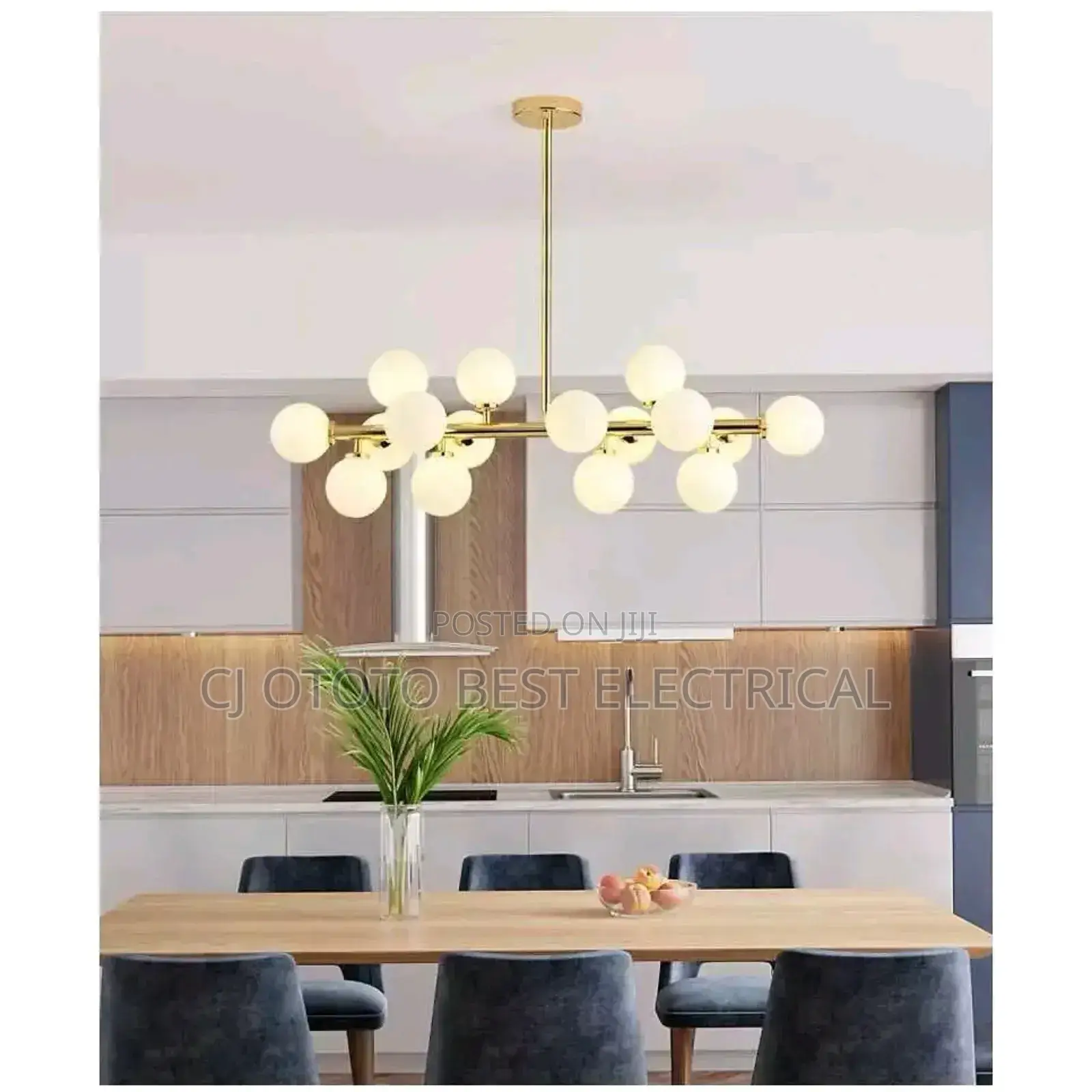 Glass Dining Room Light