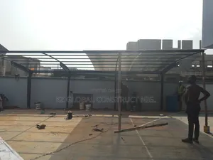 H-beam Carport With Danpalon Coverings