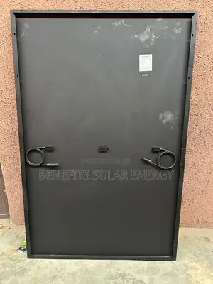 450w All Black Mono Halfcut Panel