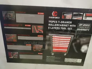7 Drawal Of 193pcs Tools Set