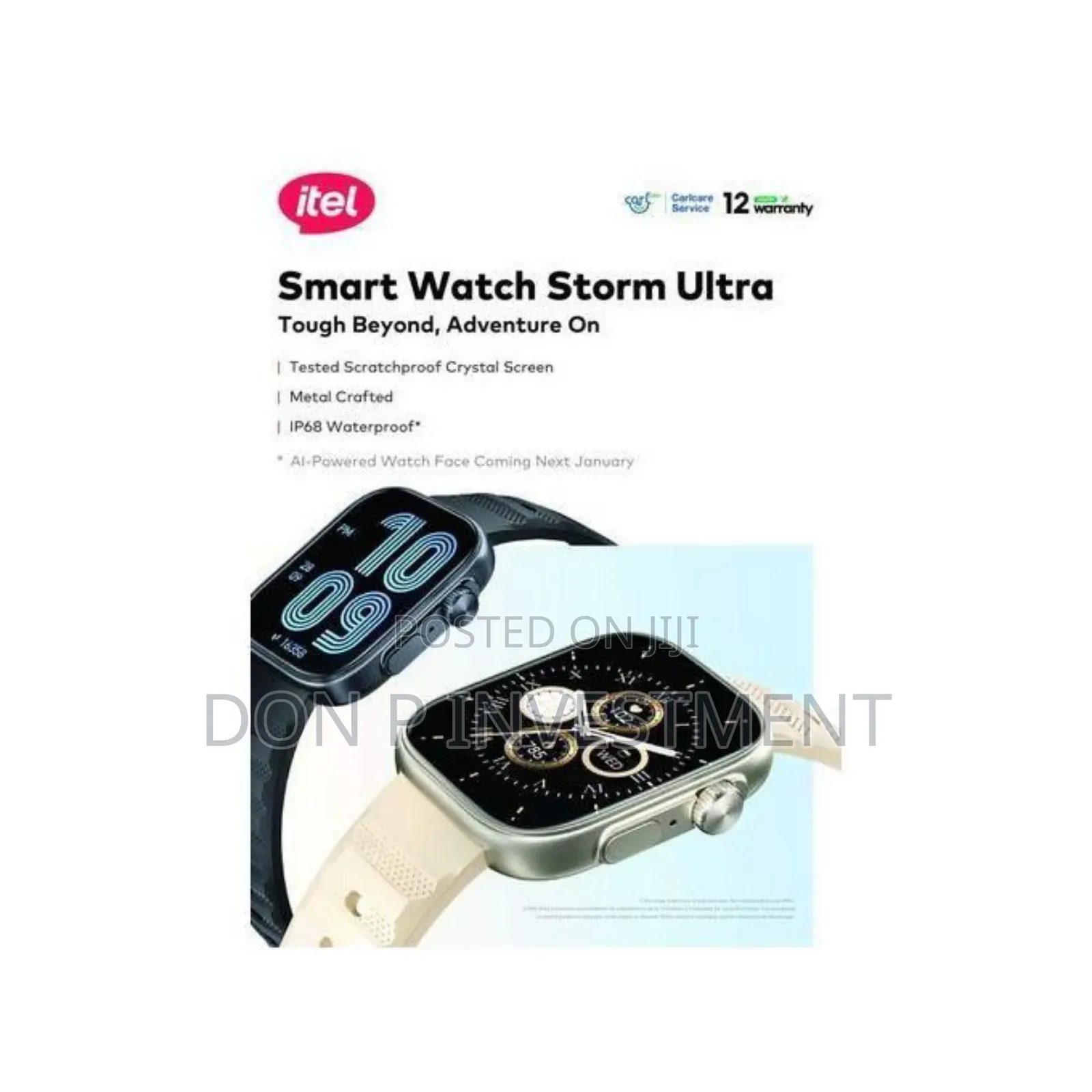 Itel Smart Watch Storm Ultra