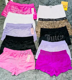 Juicy Couture Velvet Out Door Booty Short/Bum Short