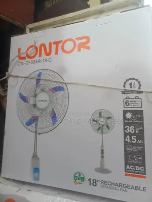 Lontor Rechargeable Fan 034-18 Clearance Sales