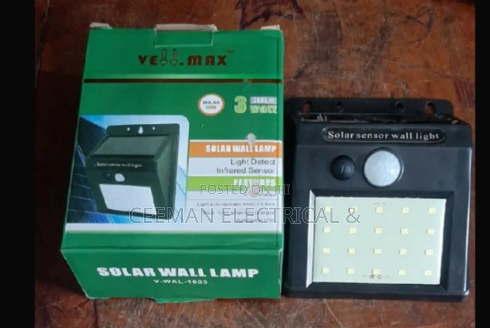 3 Watts Solar Wall Lamp