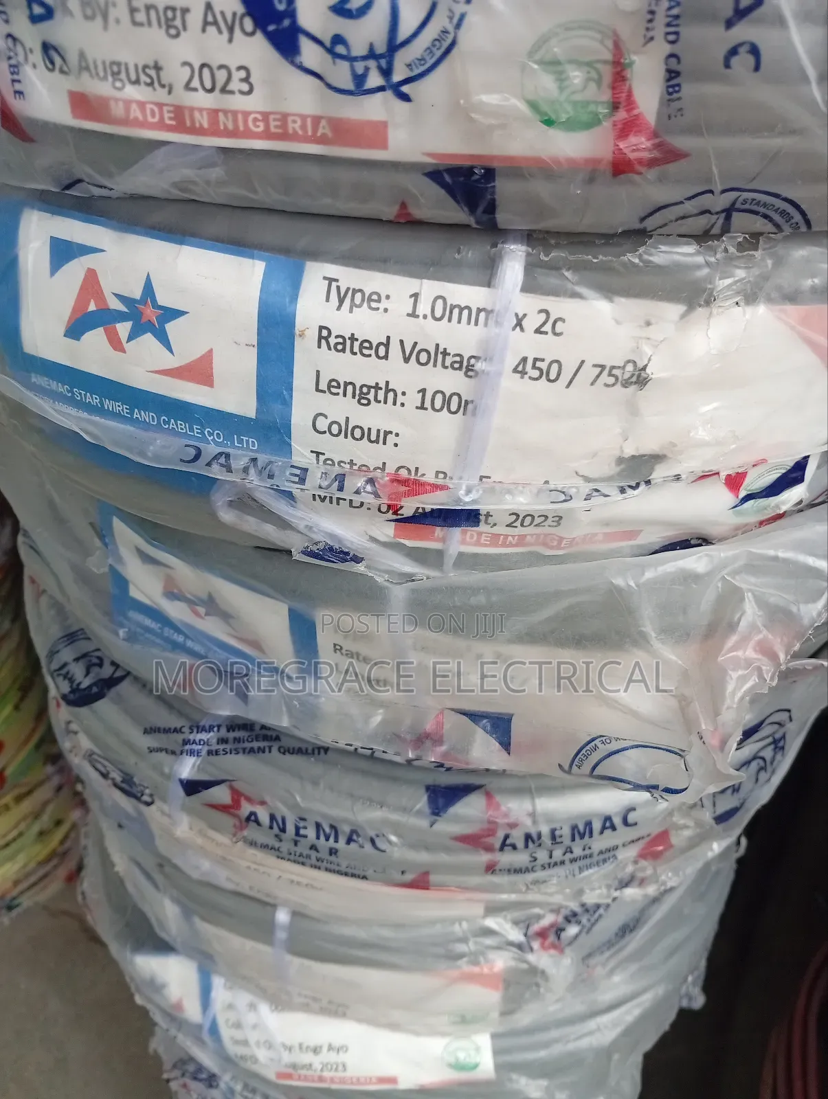 1mm 2core Flat Cable Nigeria