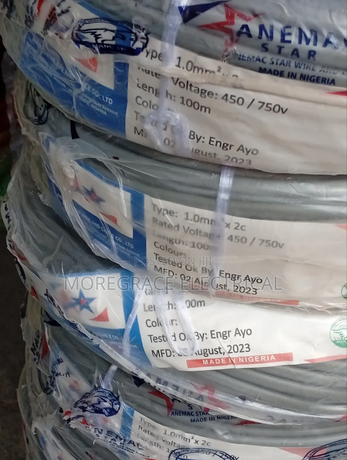 1mm 2core Flat Cable Nigeria