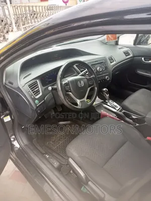 Honda Civic EX-L 4dr Sedan (1.8L 4cyl CVT) 2015 Black