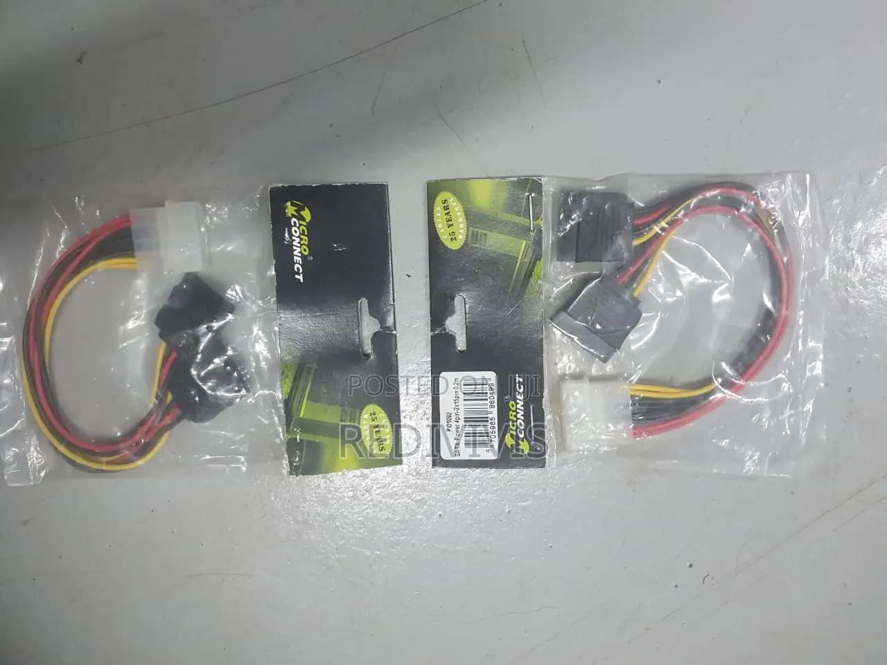 Microconnect Sata Power Adapter Cables – Brand New