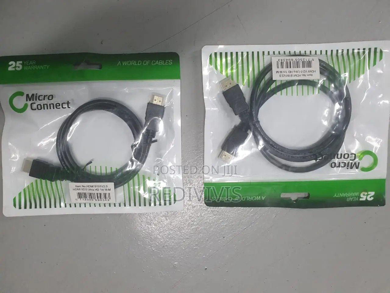 Micro Connect Hdmi 2.0 Ultra Hd Cable (1m) - At 60hz, 18gbps, Gold-Pla