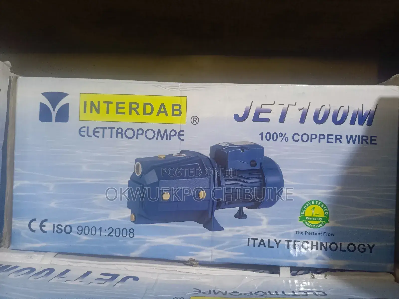Interdab Water Pumping Machine 2hp