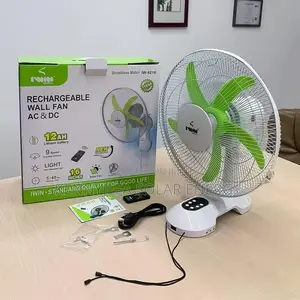 Rechargeable Wall Fan Iwin 16inches Available
