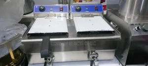 Photo - Double Gas Deep Fryer With Tap