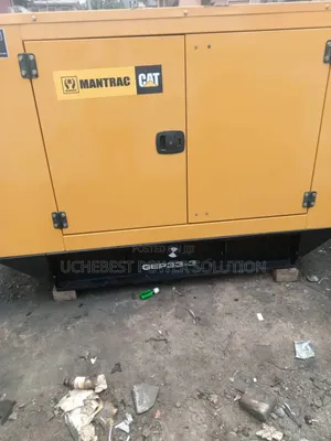 33kva Mantrac Cat Super Silent Soundproof Uk Perkins