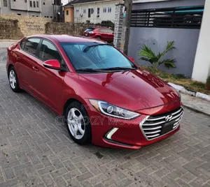 Hyundai Elantra 2017 Red