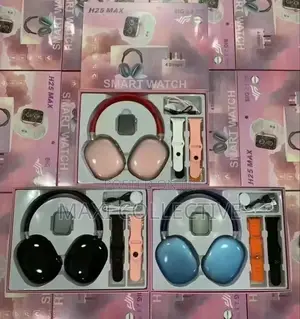 Photo - H25 Max Smart Watch Set And Headset